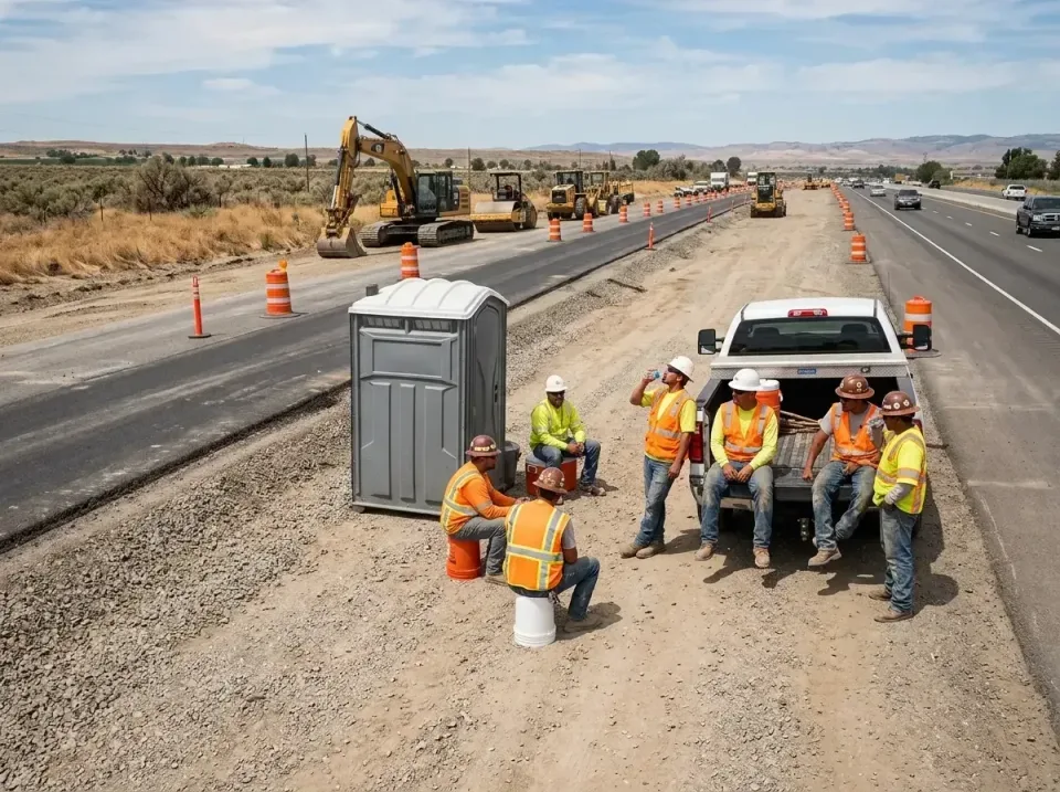 highway-road-construction-crew-007 — frequently asked questions, Porta Potty and Restroom Rentals in Strathmore, NJ